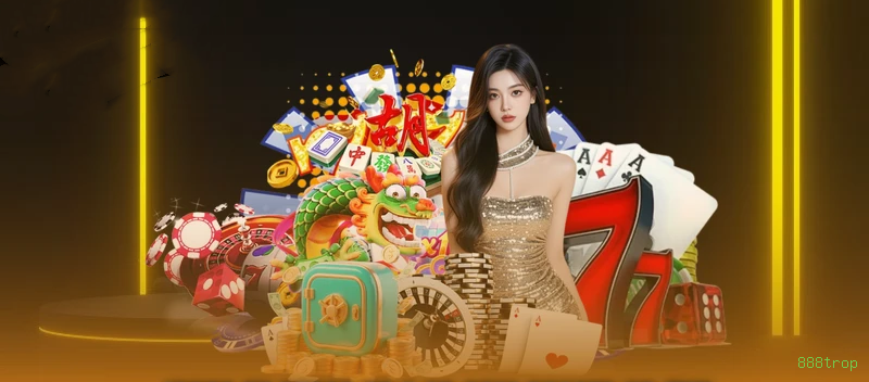 Roleta e blackjack 888trop